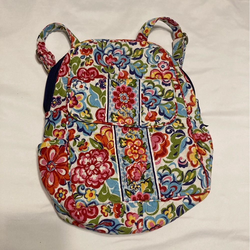 Vera Bradley Mini-Backpack / Handbag / Floral / Summer